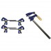 IRWIN QUICK-GRIP One-Handed Mini Bar Clamp and Clutch Lock Bar Clamp