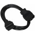 PRODIAG OBD2 16pin Male to Female Extension Cable Diagnostic Extender 150cm (5ft)(16Pin OBD2 Cable)