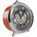BRISA VW Collection - Volkswagen Samba Bus T1 Camper Van Alarm Clock in Speedometer Design in Gift Tin, Gift Idea for VW Fans (Red)