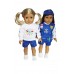 Scouts Outfit Compatible with American 18 Inch Girl Dolls.