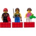 Juego de imanes de minifigura femenina LEGO City 852948