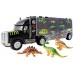 WolVolk Giant Dinosaur Transporter Truck Toy Carrier with Cars and Dinosaurs, Great Toy Truck and Car Carrier