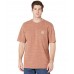 Carhartt Men's K87 Workwear Short Sleeve T-Shirt (Regular and Big & Tall Sizes), Auburn Snow Heather