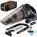 Portable Car Vacuum Cleaner: High Power Corded Handheld Vacuum w/ 16 foot cable - 12V - Best Car & Auto Accessories Kit for Detailing and Cleaning Car Interior