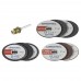 Dremel EZ688-01 EZ Lock Rotary Tool Cutting Discs Accessory Kit- Cut-Off Wheels – Plastic, Metal, and Thin Cuts, 11 piece,As the picture shown,Medium