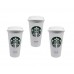 Starbucks Reusable Cup To Go Travel Coffee Tea Tumbler 16 Oz (Pack of 3)