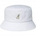 Kangol Washed Bucket Hat White, Large