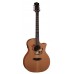 Luna Oracle Series Butterfly Grand Concert Acoustic-Electric Guitar