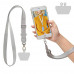 SS Cell Phone Lanyard, Phone Lanyards Adjustable Phone Strap Wrist Lanyard -Gray