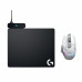 Logitech G502 X Plus Lightspeed Wireless Gaming Mouse + Powerplay Wireless Charging Mousepad Bundle- White