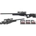 420 FPS Bolt Action Tactical Airsoft Sniper Rifle w/Scope & 3000 BBS