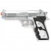 ukarms m757s m9 spring airsoft pistol fps-190 (silver)(Airsoft Gun)