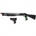 Shotgun and Pistol Black Airsoft Package airsoft gun