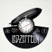 Led Zeppelin Band Handmade Vinyl Record Wall Clock - Get Unique Living Room or Home Wall Decor - Gift Ideas for Friends, Men and Women - Rock Unique Art Design