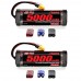 Venom 7.2V 5000mAh 6-Cell NiMH Battery with Universal Plug (EC3/Deans/Traxxas/Tamiya) x2 Packs