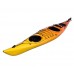 Riot Kayaks Brittany 16.5 Flatwater Touring Kayak with Skeg and Rudder (Yellow/Orange, 16.5-Feet)