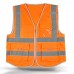 KKTOOL Visibility Reflective Safety Vest, Chaleco Reflectante Amarillo Polyester Lote Seguridad for Seguridad