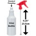 The Mop Mob Chemical Resistant Spray Head 12 Pack. Industrial Sprayer Perfect for Auto/Car Detailing Supply & Janitorial Cleaners. Heavy Duty Low-Fatigue Trigger & Nozzle Replacement Fits 32oz Bottle