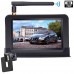 HD Wireless Backup Camera with 4.3 Inch TFT Monitor Kit, Stable Signal Transmission Rear/Front View Camera Suitable for Cars,Vans,SUVs,Pickups IP69K Waterproof Guide Lines On/Off
