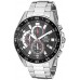 Casio Men's Edifice Quartz Watch with Stainless-Steel Strap, Silver, 4 (Model: EFV-550D-1AVCR)